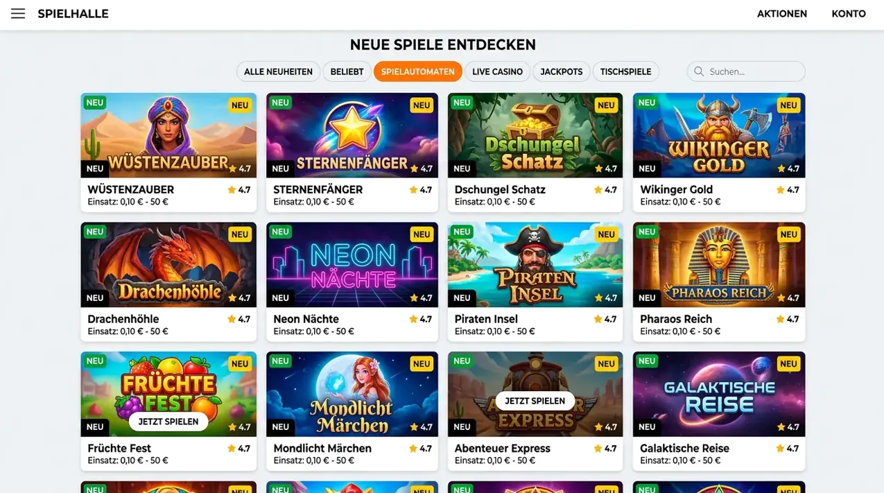 Neuheiten & Trendspiele — Flagman